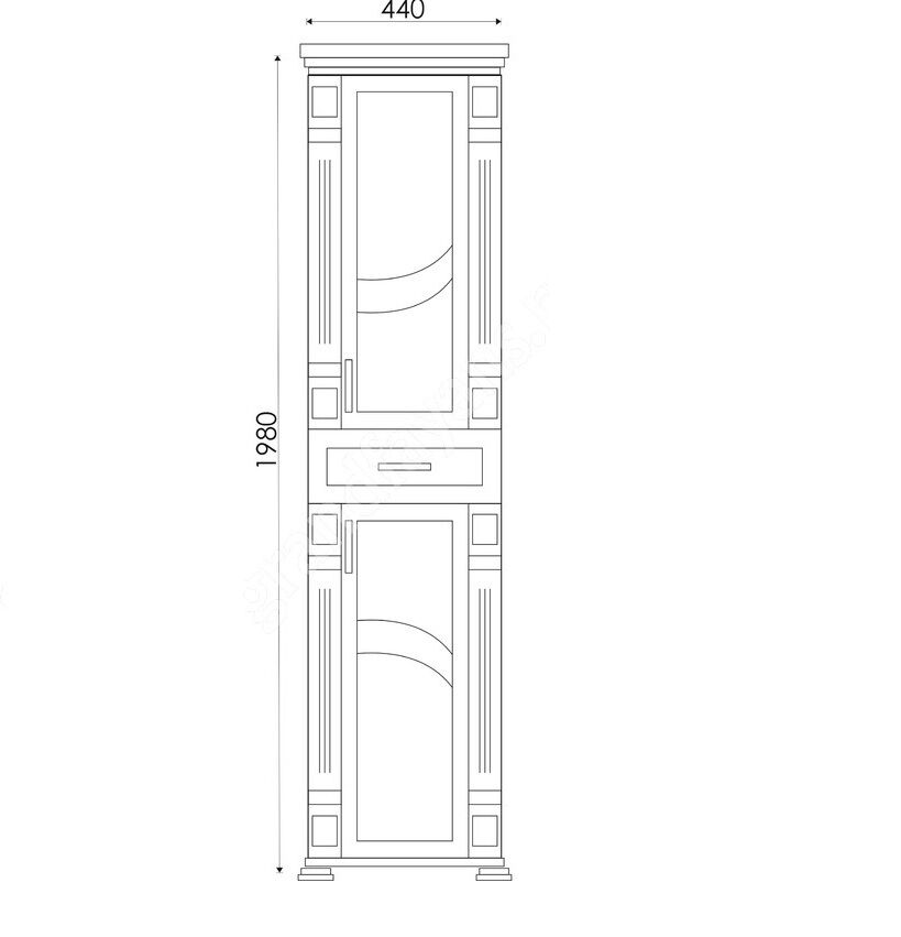 Пенал Venecia 50 №1 карпатская ель
