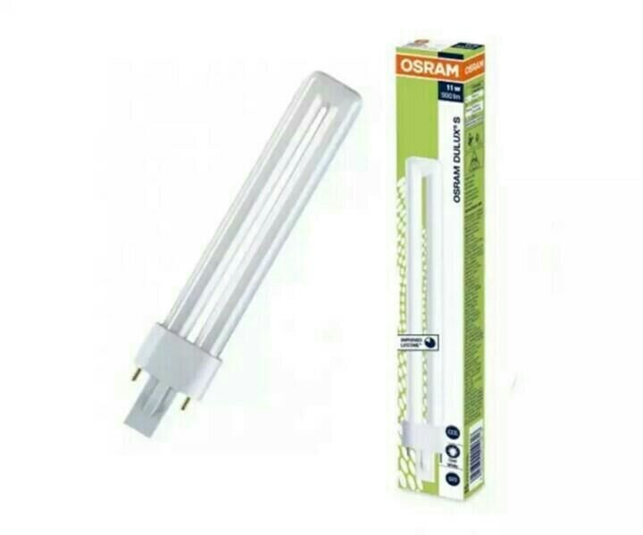 Лампа OSRAM DULUX  S 11W/21-840  (цоколь G23)
