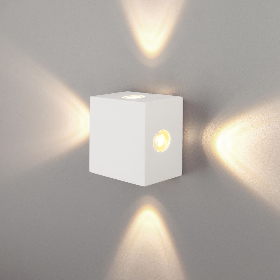 Светильник 1601 TECHNO LED Kvatra белый