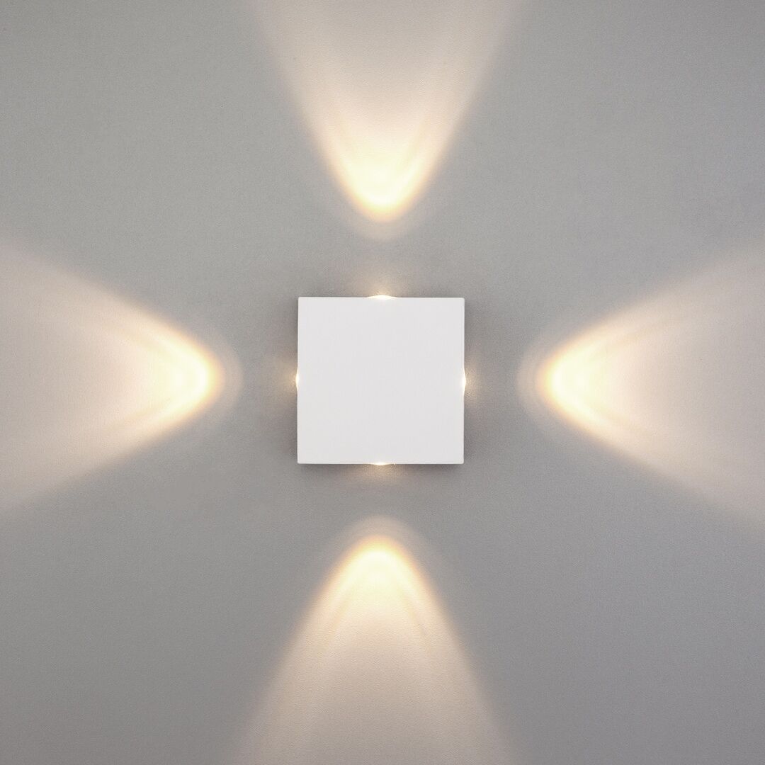 Светильник 1601 TECHNO LED Kvatra белый