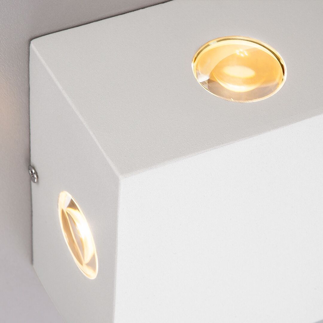 Светильник 1601 TECHNO LED Kvatra белый
