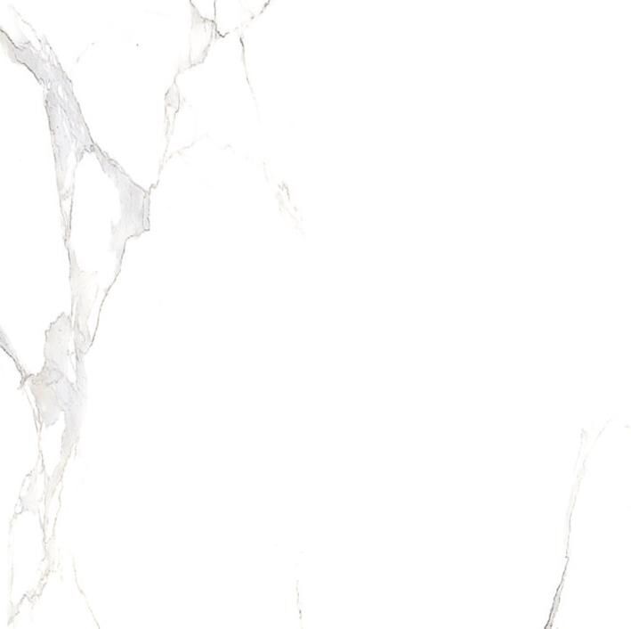 STATUARIO CLASSIC КЕРАМОГРАНИТ БЕЛЫЙ 60X60 ПОЛИРОВАННЫЙ