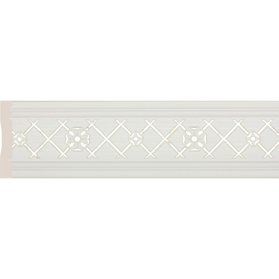 Бордюр 80-2 Трельяж Слоновая кость W1080-2/W25