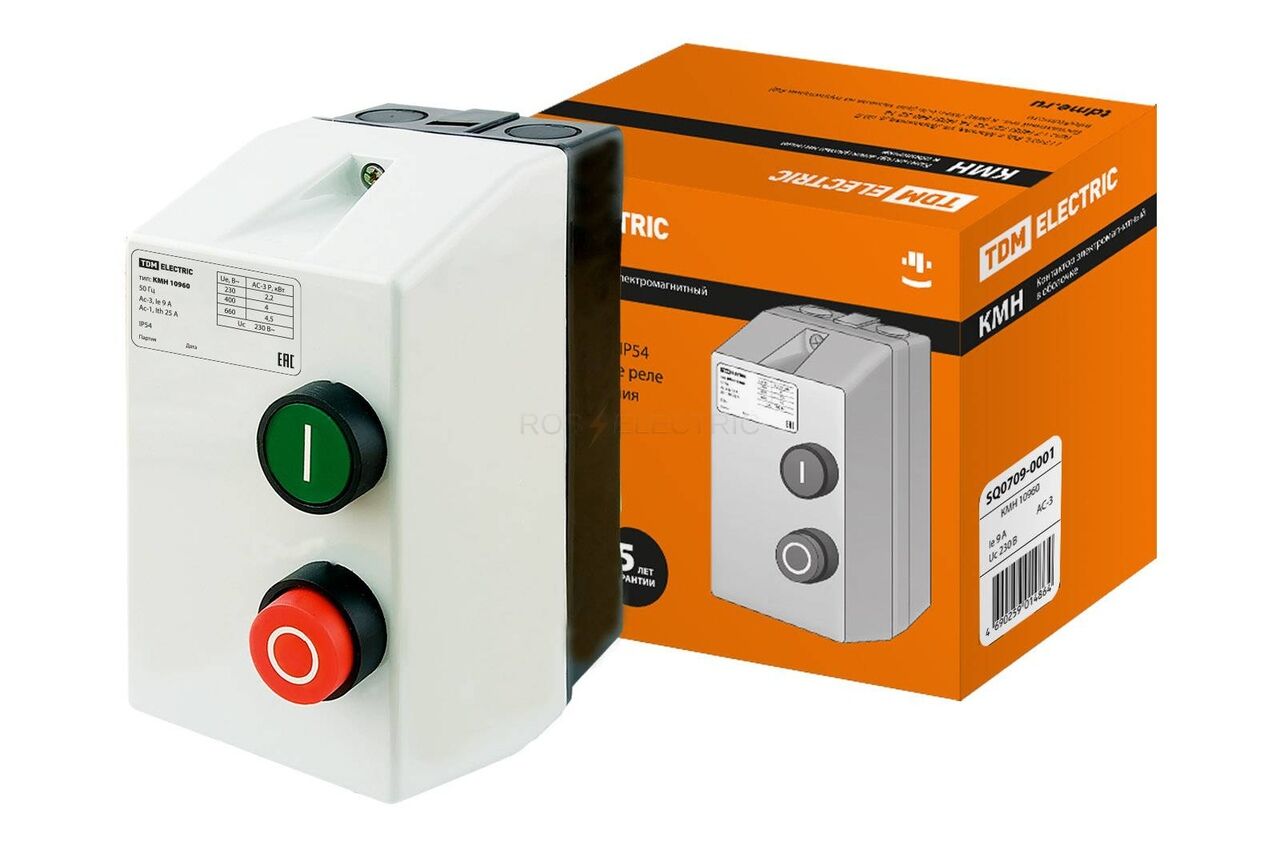 Контактор КМН-11860 18А 220В/АС3 TDM
